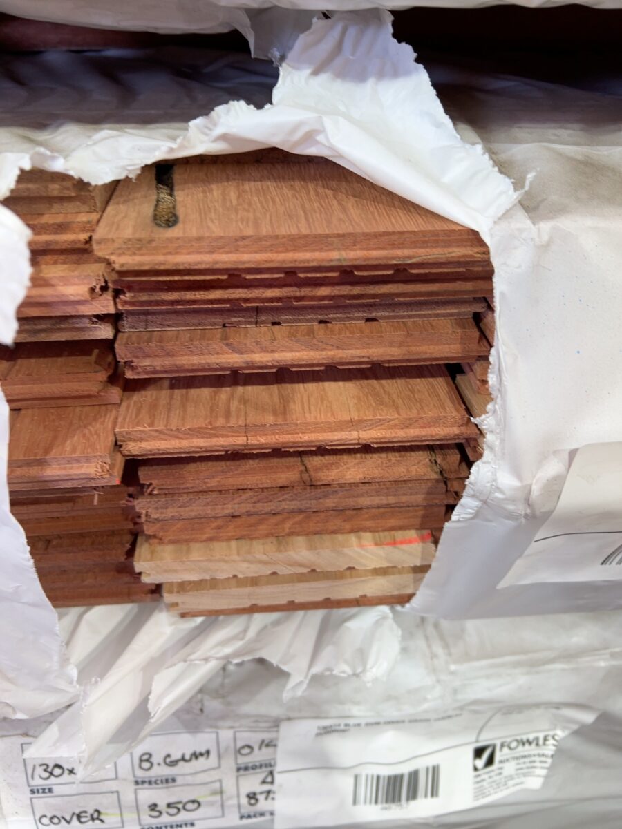 130X14 BLUE GUM COVER GRADE OVERLAY FLOORING