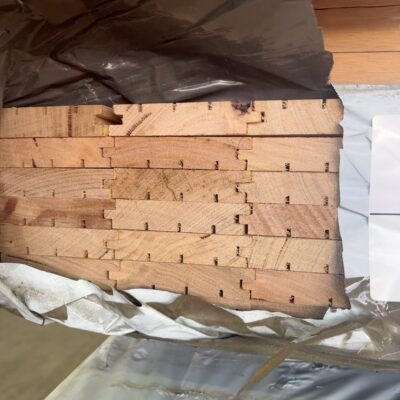 85X19 WORMY CHESTNUT GUMVEIN GRADE FLOORING