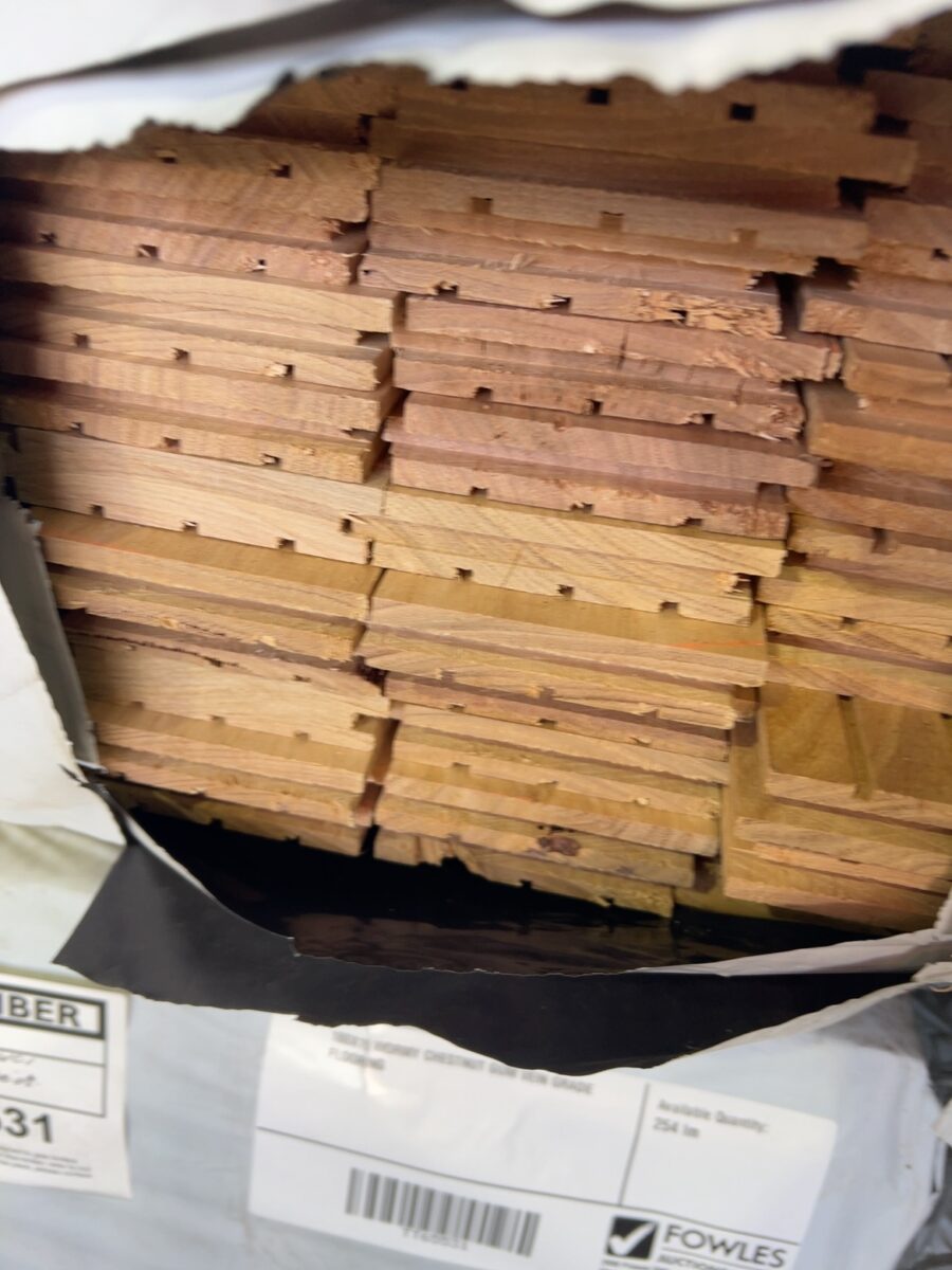 85X19 AUSTRALIAN CHESTNUT FLOORING