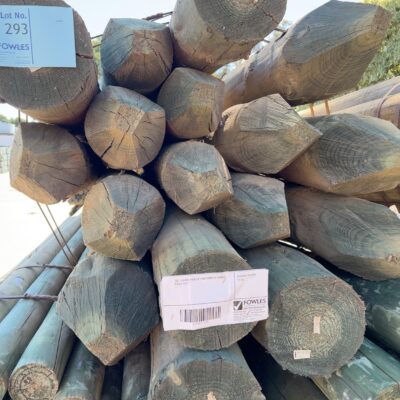 150-200MM TREATED PINE POINTED CAMBIO POLES 17/2.7