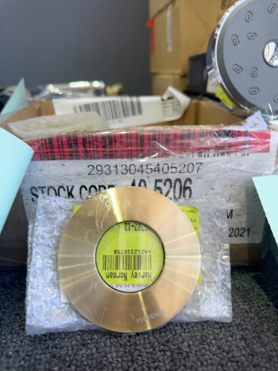NEW PHOENIX VIVID MIXER BACK PLATE ONLY, VS782-12