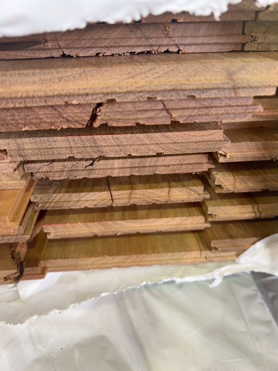 130X14 SPOTTED GUM COVER GRADE OVERLAY FLOORING