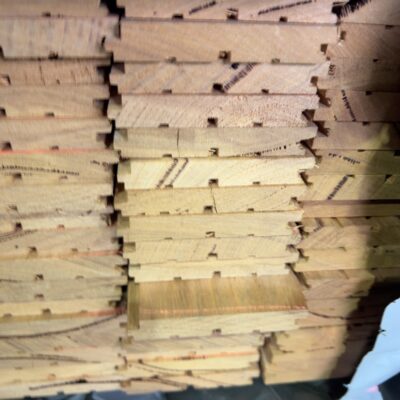 85X14 WORMY CHESTNUT GUMVEIN GRADE KD HARDWOOD OVERLAY FLOORING