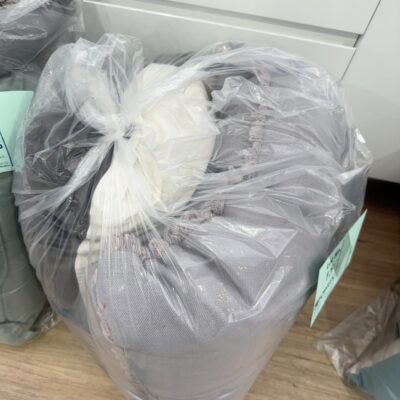 EX STAGING - BAG OF ASSORTED CUSHIONS, SOLD AS IS