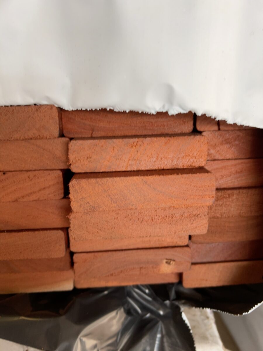 85X20 STANDARD & BETTER GRADE F/J JARRAH PRE-OILED DECKING-94/2.4