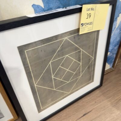 EX STAGING - ARTWORK, SOLD AS IS