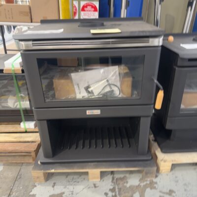 SCANDIA KALORA WOODSTACK 600BX CONVECTION WOOD HEATER, HEATS UP TO 300M2, 3 SPEED FAN, RRP$2725 KA600BX-23-0022