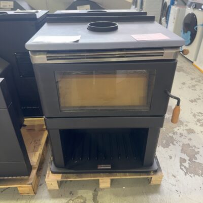 SCANDIA KALORA WOODSTACK CONVECTION WOOD HEATER KA500BX2, HEATS UP TO 200M2, 3 SPEED FAN CONTROL, RRP00, **CARTON DAMAGE STOCK, SOLD AS IS** KA500BX2-22-0135