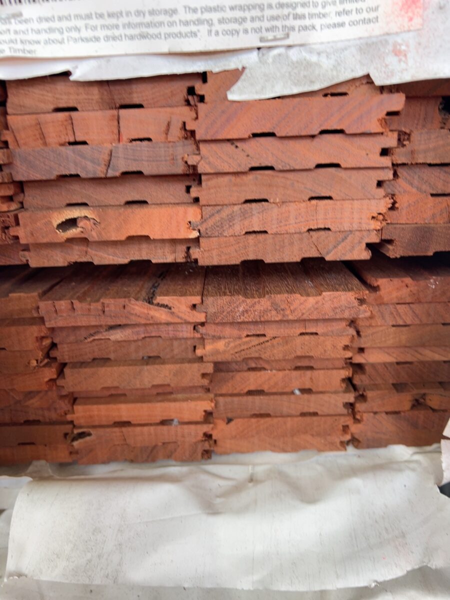 85X14 JARRAH FEATURE GRADE OVERLAY FLOORING
