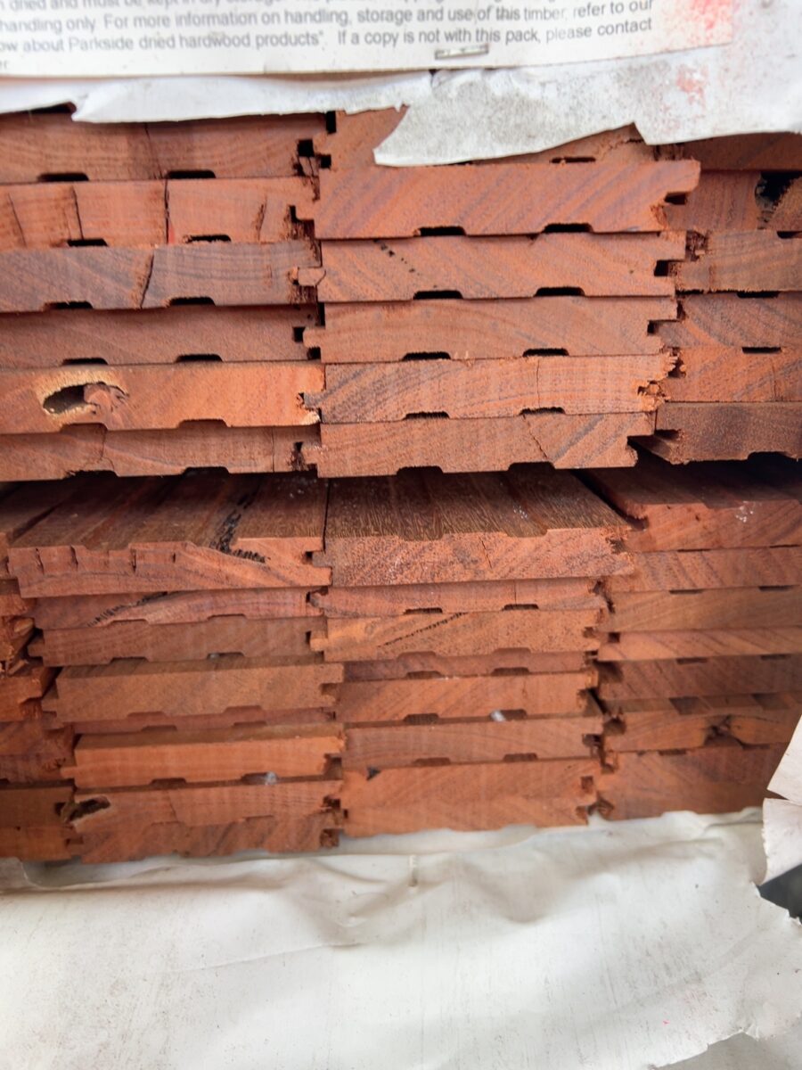 85X14 JARRAH FEATURE GRADE OVERLAY FLOORING