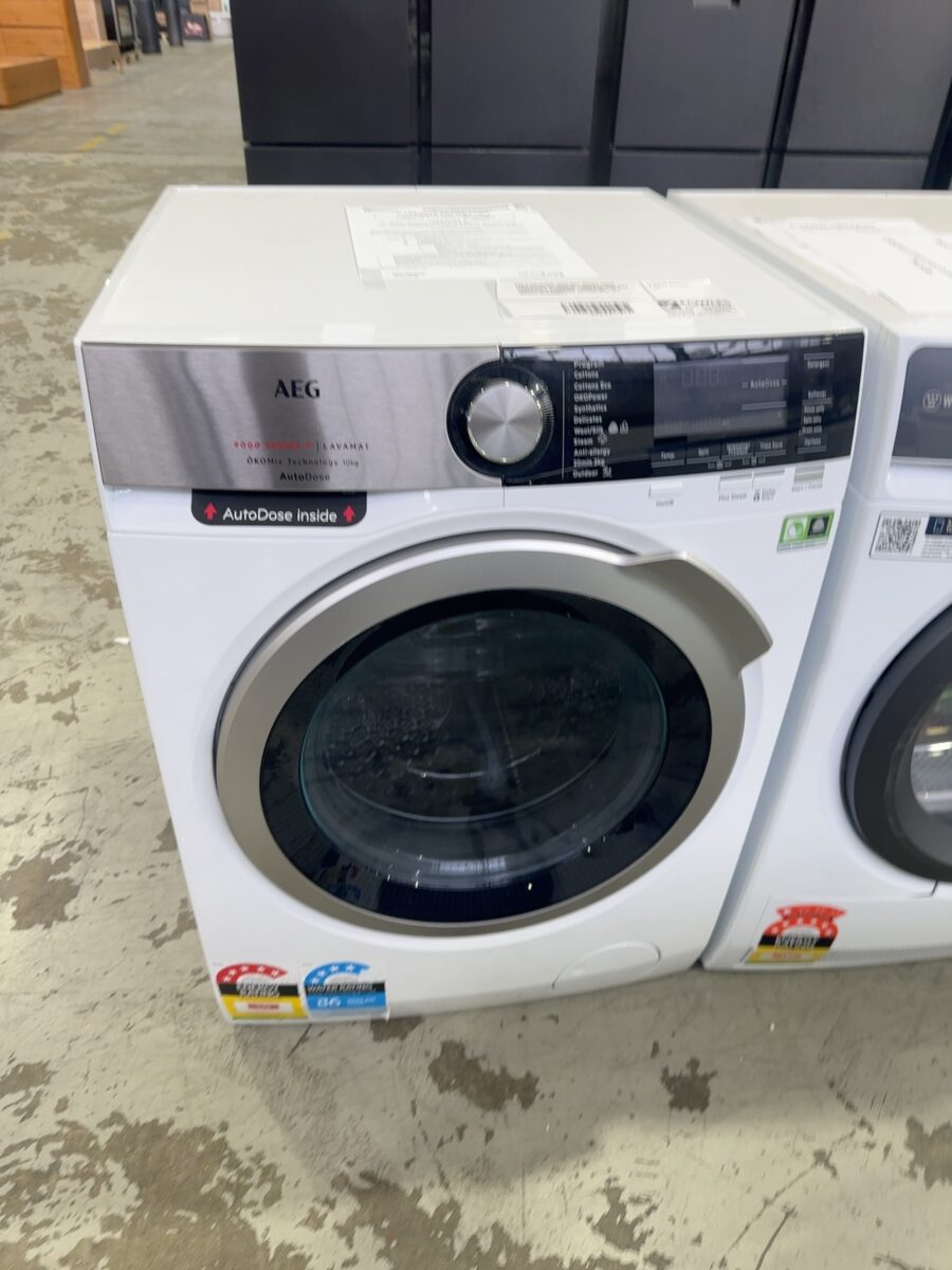 AEG LF9C1612AQ 10KG 9000 SERIES FRONT LOAD WASHING MACHINE, 1600RPM SPIN, WIFI CONNECTED, AUTODOSE, PROSTEAM, WOOL CERTIFIED & PROSENSE TECHNOLOGY 12 MONTH WARRANTY
