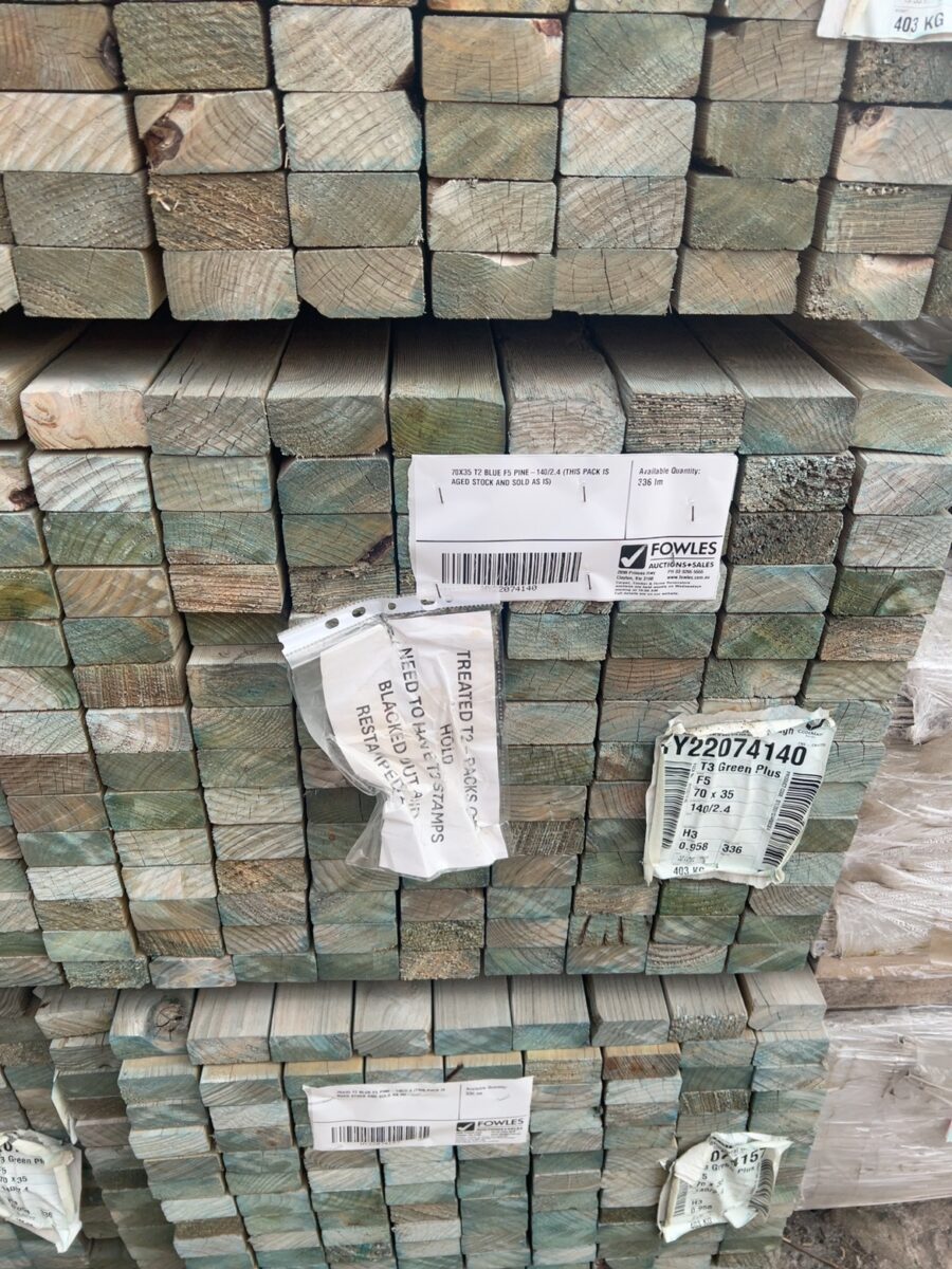 70X35 T2 BLUE F5 PINE-140/2.4 (THIS PACK IS AGED STOCK AND SOLD AS IS)