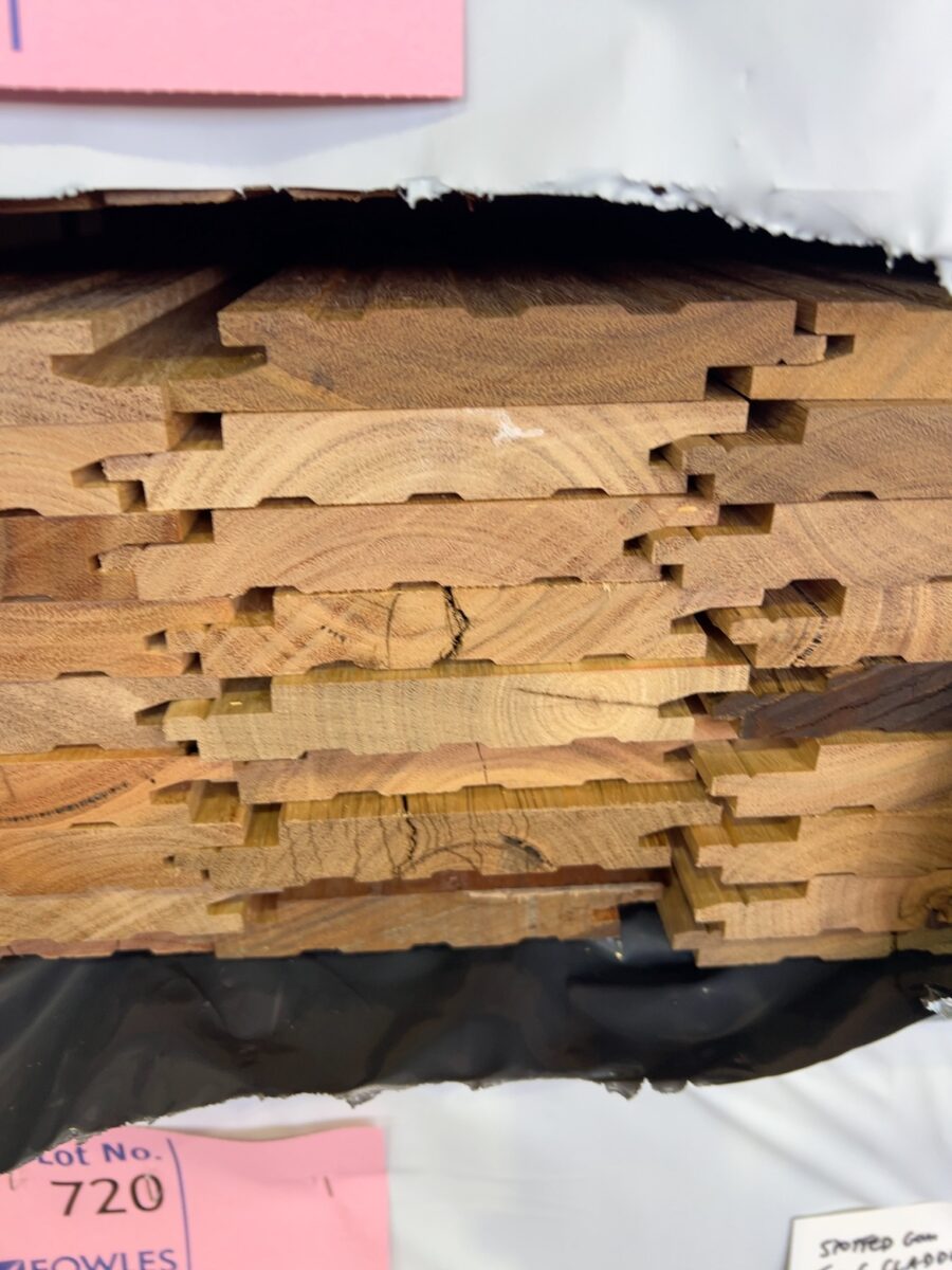 120X19 SPOTTED GUM MERCH GRADE SHIPLAP CLADDING