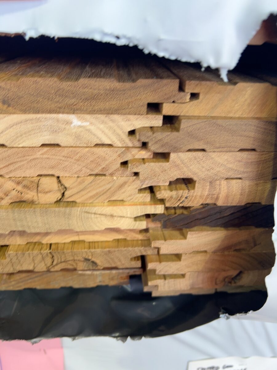 120X19 SPOTTED GUM MERCH GRADE SHIPLAP CLADDING