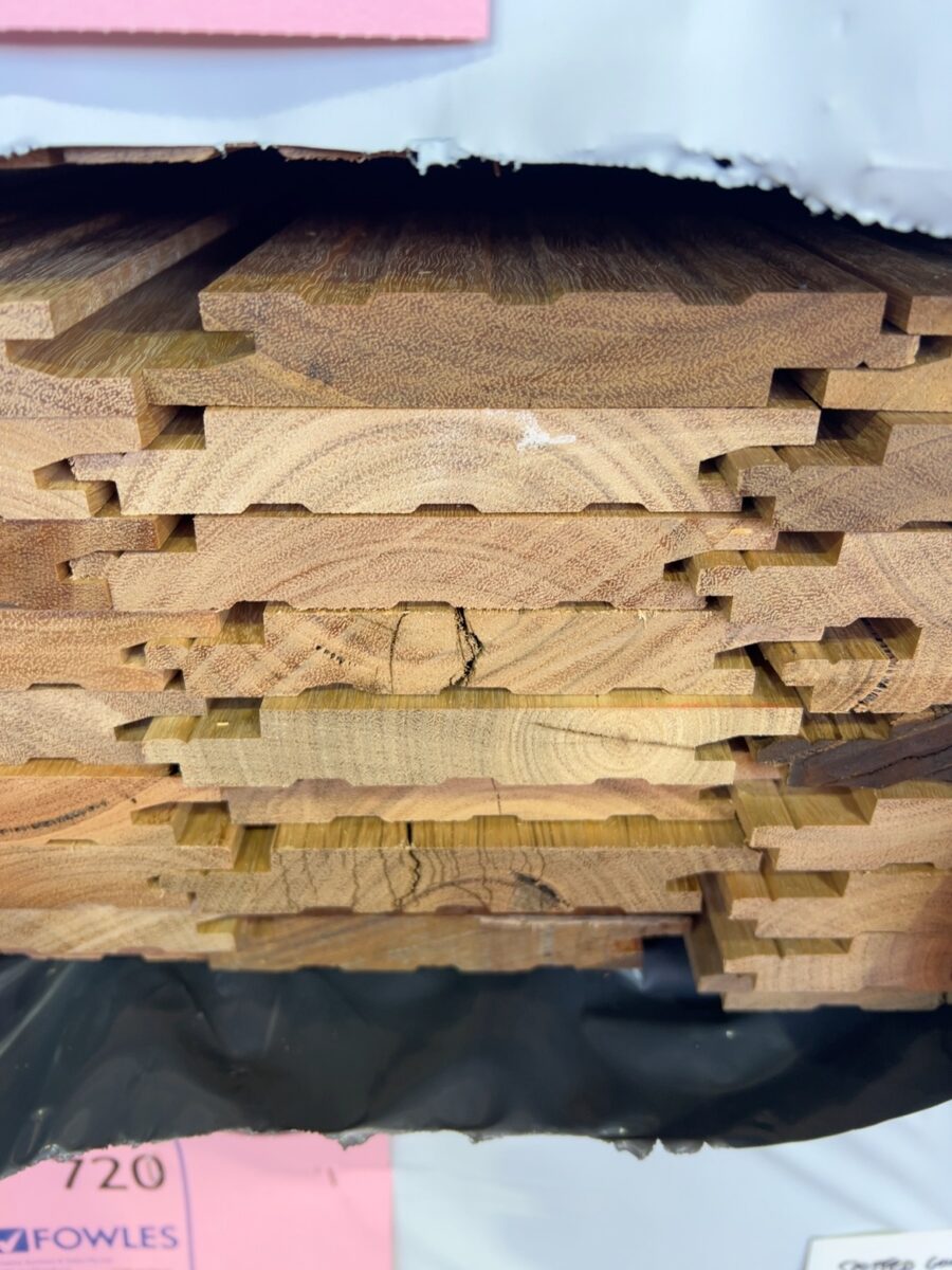 120X19 SPOTTED GUM MERCH GRADE SHIPLAP CLADDING