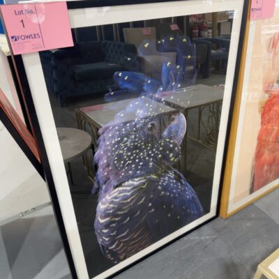 EX STAGING FURNITURE - ARTWORK, SOLD AS IS