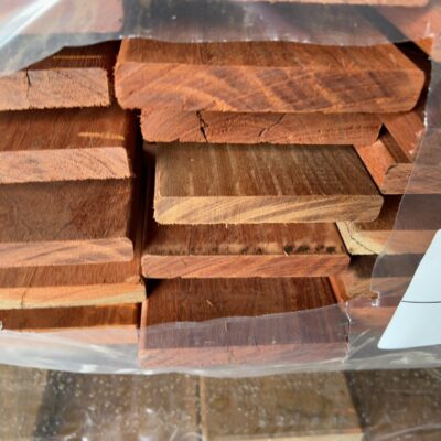 125X19 DARK QLD HARDWOOD FEATURE GRADE DECKING- (PACK CONSISTS OF RANDOM SHORT LENGTHS)