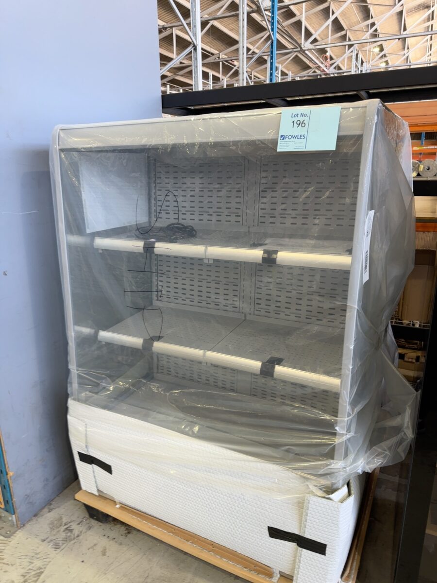 BRAND NEW VISAIR REFRIGERATED OPEN DRINK CABINET RRP$4500, 3 MONTH WARRANTY