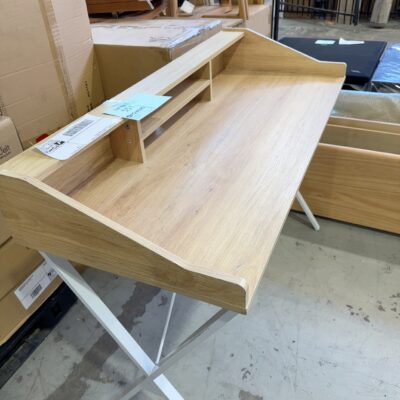 EX STAGING - DAMAGED LAMINATE DESK, PEELING/DENTED ETC SOLD AS IS