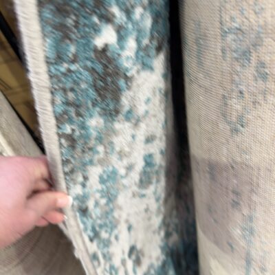 EX STAGING - LARGE RUG, SOLD AS IS