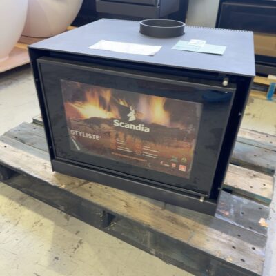 EX DISPLAY SCANDIA STYLISTE 6 SCSTY6 WOOD FIRED HEATER, HEATS UP TO 200M2 RRP99 SCSTY6-17-0134