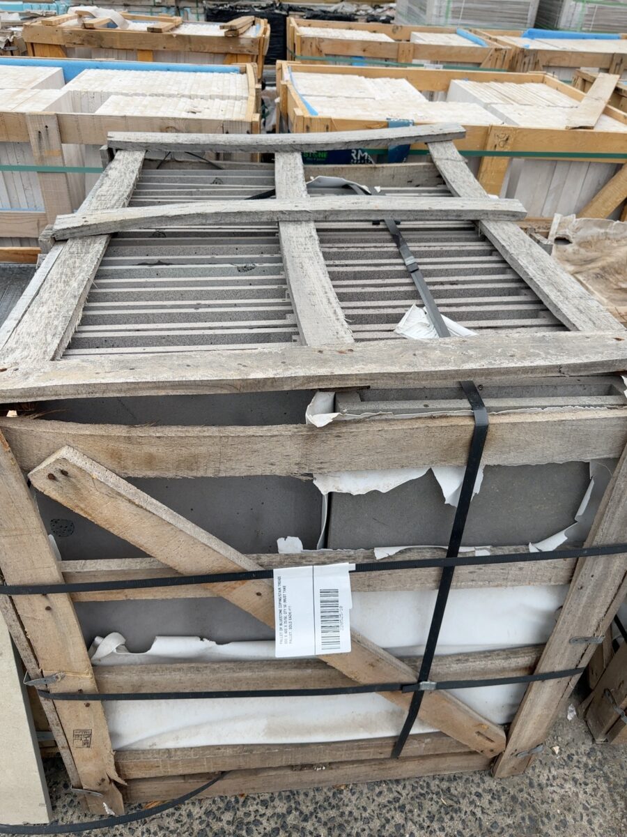 PALLET OF BLUESTONE COPING/STAIR TREADS 800 X 400 X 20/50, QTY 50 (MUST TAKE PALLET, SOLD EACH) #11