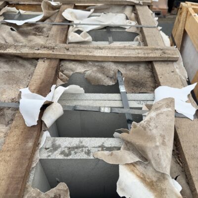 PALLET OF BLUESTONE COPING/STAIR TREADS 800 X 400 X 130/30, QTY 24 (MUST TAKE PALLET, SOLD EACH) #15