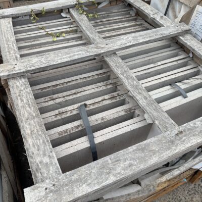 PALLET OF BLUESTONE COPING/STAIR TREADS 600 X 400 X 20/50, QTY 50 (MUST TAKE PALLET, SOLD EACH) #10