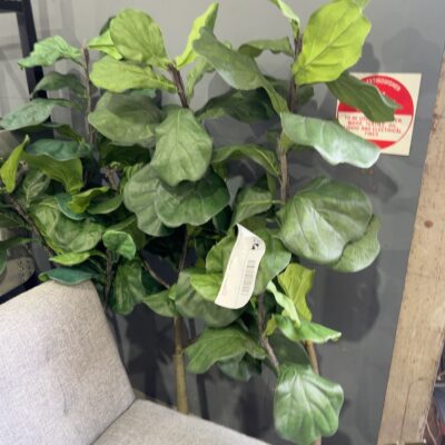 EX STAGING FURNITURE - FAUX PLANT , SOLD AS IS