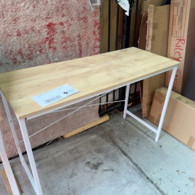 EX STAGING - LAMINATE DESK - CHIPPED SOLD AS IS