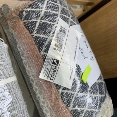 EX STAGING - LOT OF 4 THROW RUGS SOLD AS IS