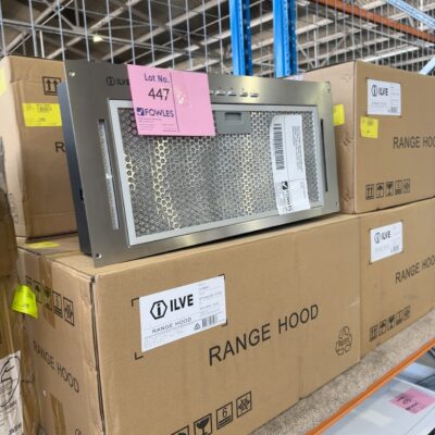 NEW ILVE 600MM UNDERMOUNT RANGE HOOD, IUM60 RRP$ 707, 3 SPEEDS, PUSH BUTTON CONTROL, 850M/HR NET AIRFLOW, WITH 12 MONTH WARRANTY
