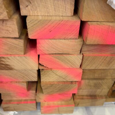 100X38 SKIP DRESSED WORMY CHESTNUT RE-RUN