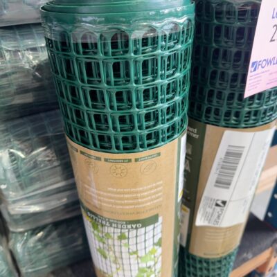 NEW CYCLONE BACKYARD FARMER, GREEN TRELLIS 600MM X 12M X 25MM, 10160066 RRP$48.95