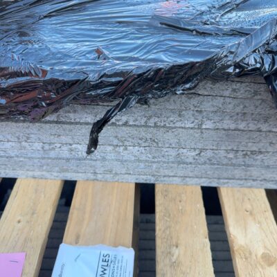 NEW PALLET OF BLACK GRANITE FLAMED PAVER 600MM X 400MM X 20MM #6