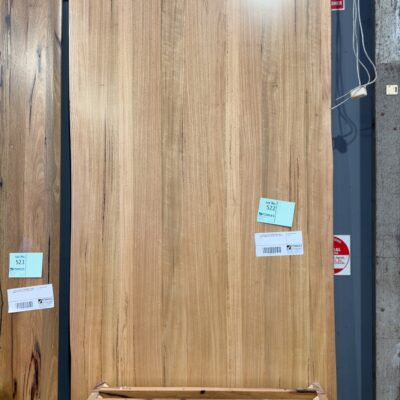 EX DISPLAY BOTANY 2700MM DINING TABLE, MARRI TIMBER WITH NATURAL EDGE, SOLD AS IS
