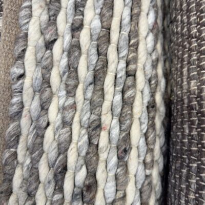 NEW 160CM X 230CM RUG, MADELINE SILVER BROWN