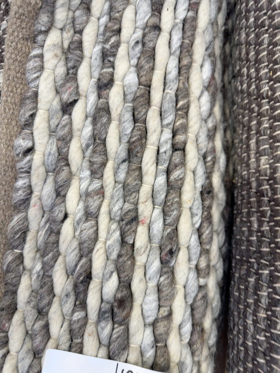 NEW 160CM X 230CM RUG, MADELINE SILVER BROWN