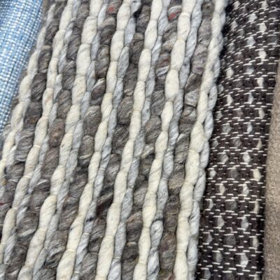 NEW 160CM X 230CM RUG, MADELINE SILVER BROWN