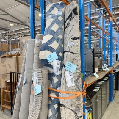 EX STAGING FURNITURE - RUG, SOLD AS IS