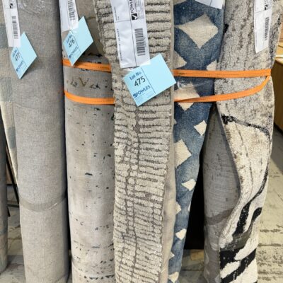 EX STAGING FURNITURE - RUG, SOLD AS IS