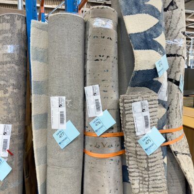 EX STAGING FURNITURE - RUG, SOLD AS IS