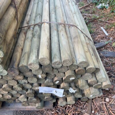 75MM PRECISION ROUND TREATED PINE POLES-100/1.8