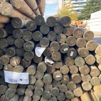 75MM PRECISION ROUND TREATED PINE POLES-100/1.8