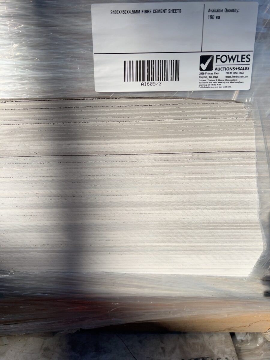 2400X450X4.5MM FIBRE CEMENT SHEETS