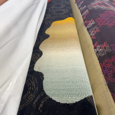Axminster Woven Patterned Carpet