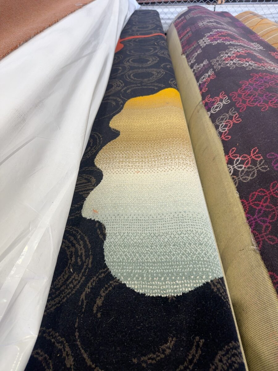 Axminster Woven Patterned Carpet