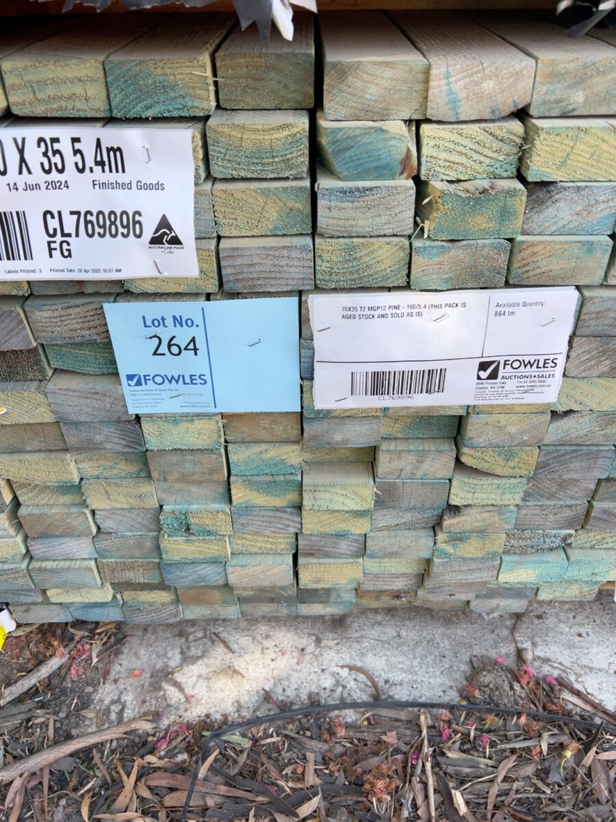 70X35 T2 MGP12 PINE-160/5.4 (THIS PACK IS AGED STOCK AND SOLD AS IS)