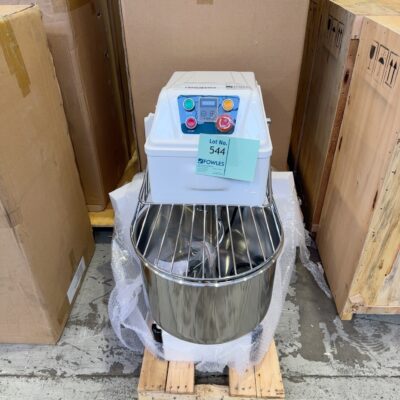 NEW COMMERCIAL SPIRAL MIXER, HS30, HANDLES UP TO 12KG DOUGH, DUAL SPEED OPERATION, NO WARRANTY