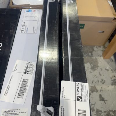 NEW PHOENIX MIA 750MM CHROME SINGLE TOWEL RAIL, SOLD AS IS NO WARRANTY